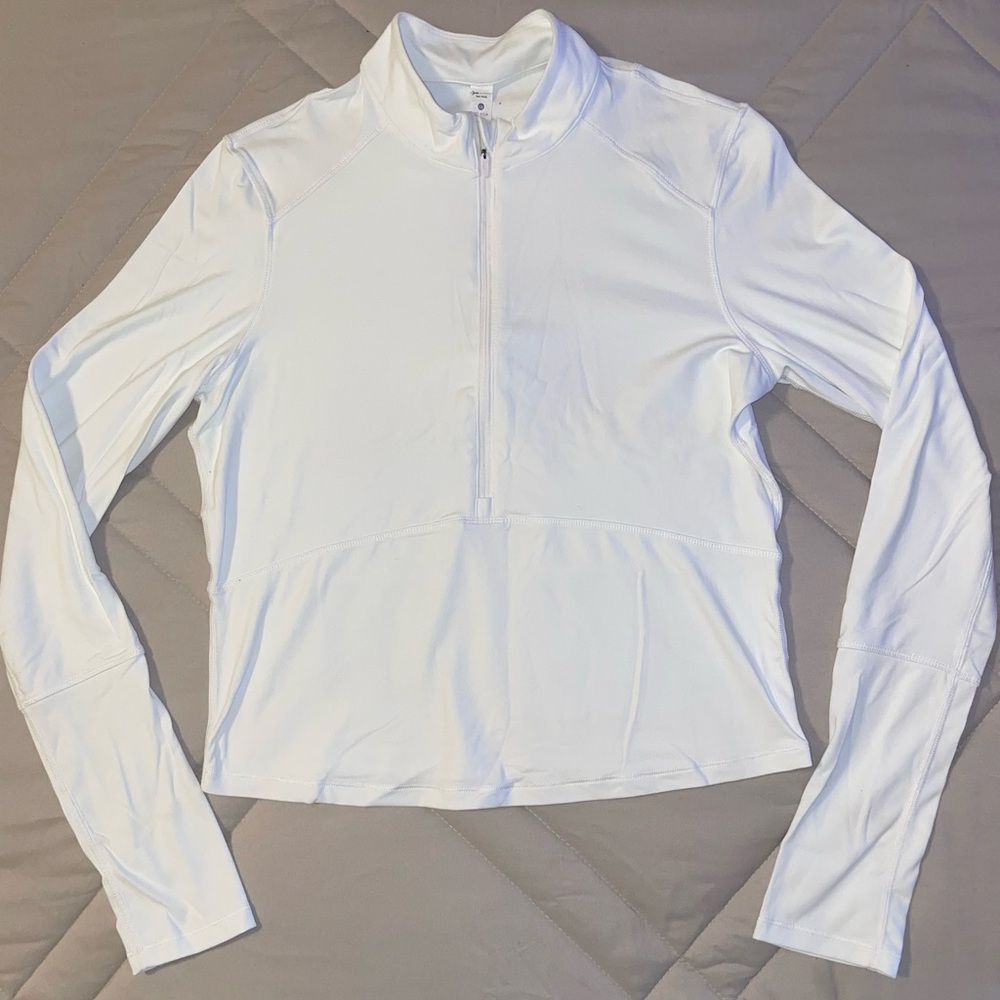 Fitted Half Zip Jacket